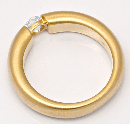 Foto 3 - Brillant-Diamant-Spannring 0,4ct Wesselton 18K Gelbgold, R1004