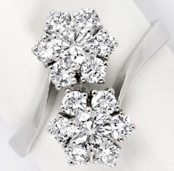 Foto 1 - Diamant-Ring 1,25 Carat Lupenreine Brillanten-Weißgold, S4617